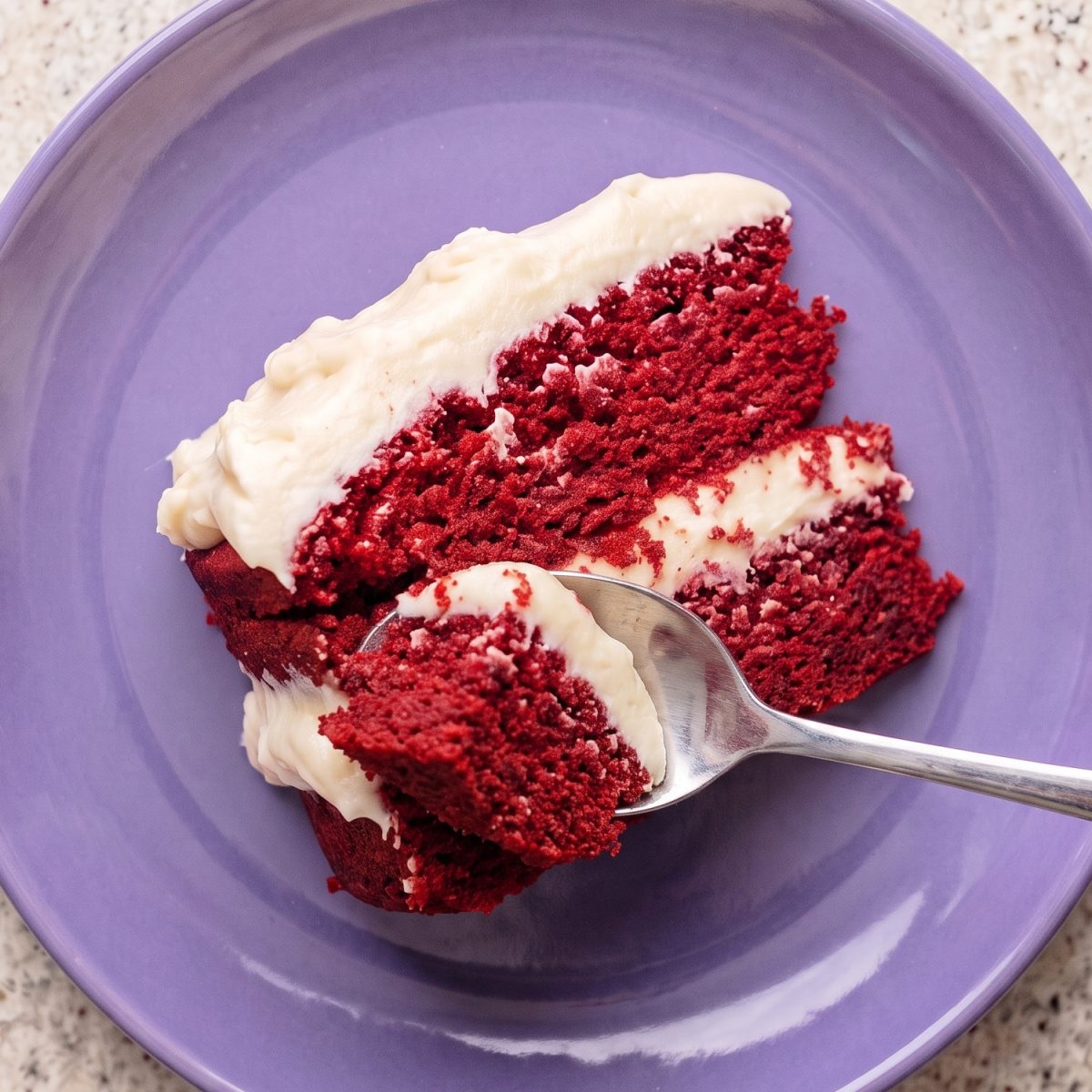 Dairy Free Red Velvet Layer Cake