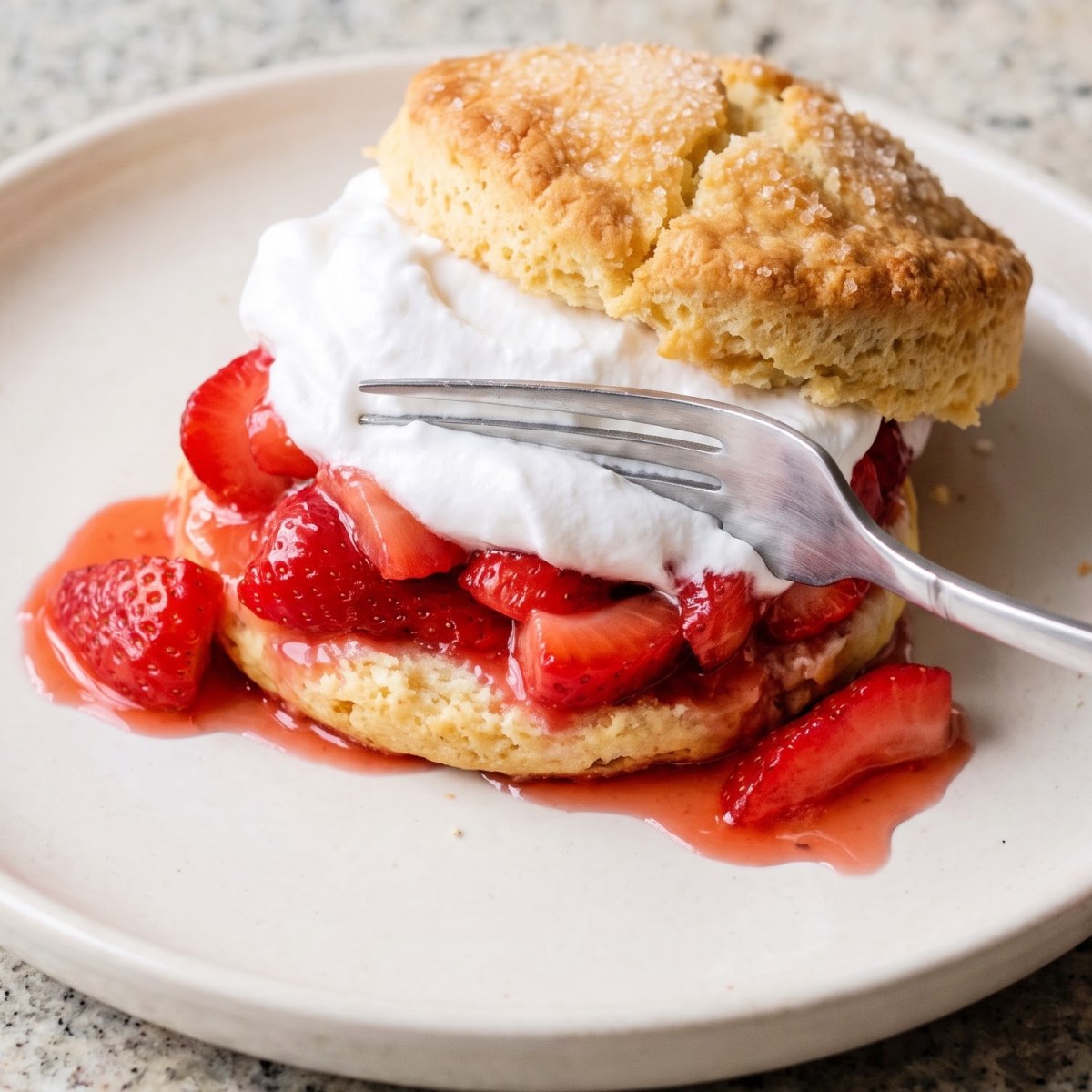 Dairy Free Strawberry Shortcake