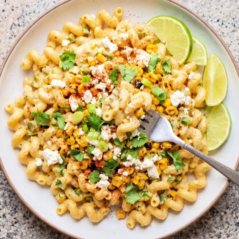 Dairy Free Street Corn Pasta