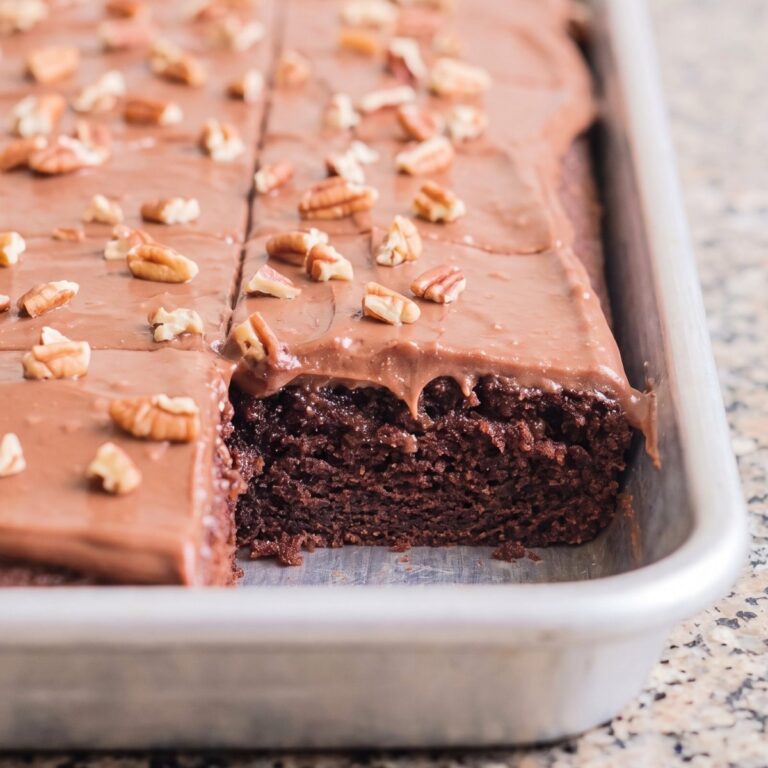 Dairy Free Texas Sheet Cake