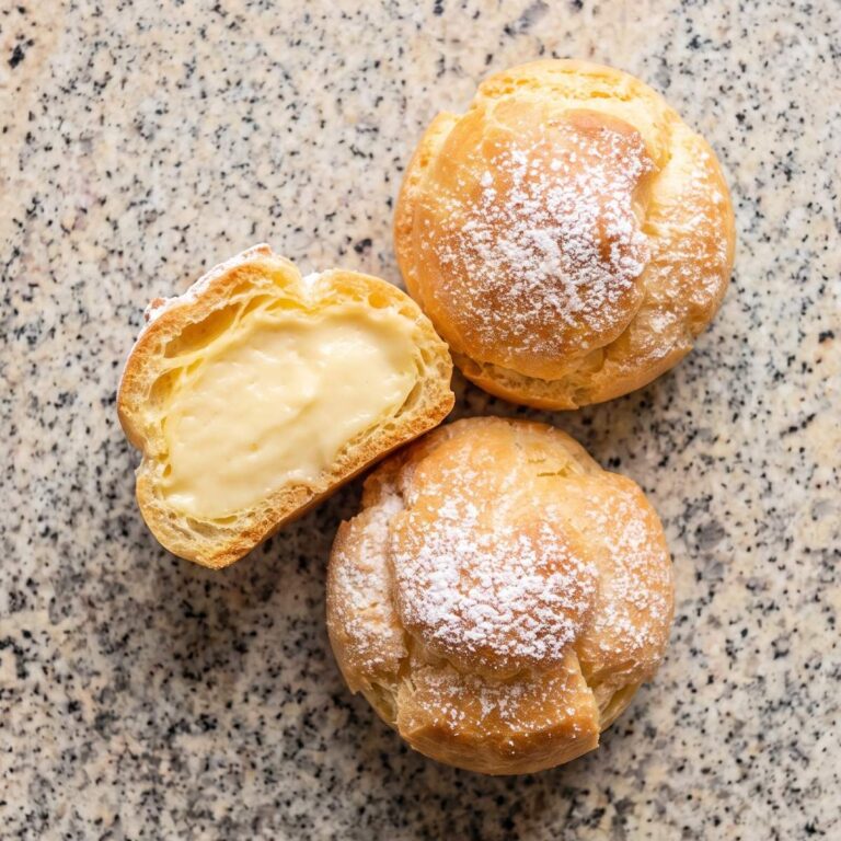 Dairy Free Vanilla Cream Puffs